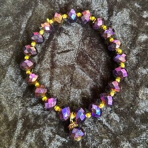 🍓Iridescent Beaded Stretch Bracelet